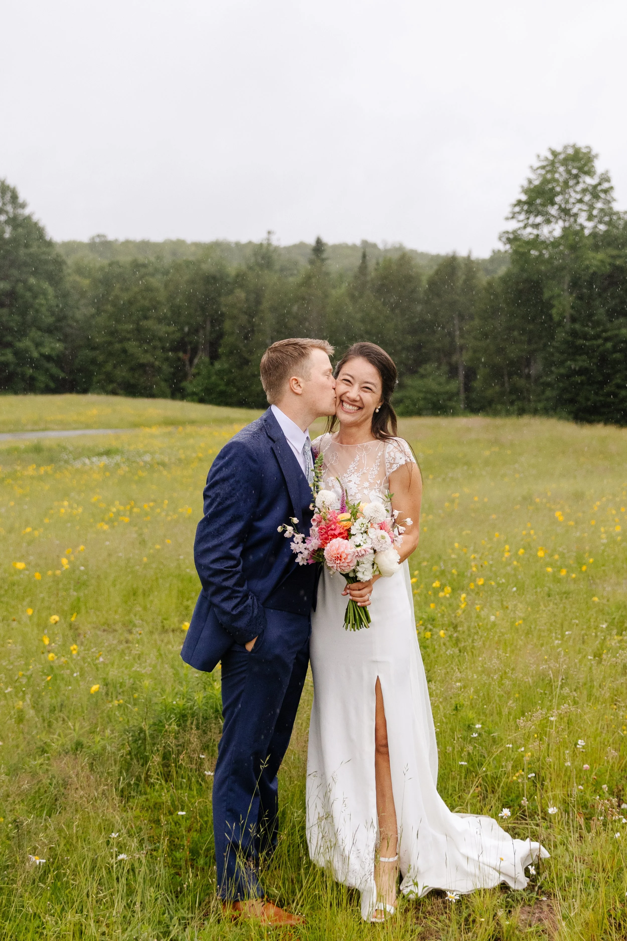 Moosehead Lake Micro-Wedding at a Family Property