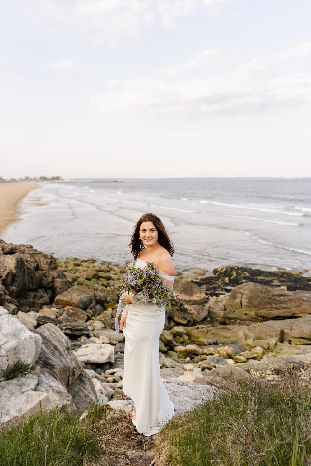 Inspiration for a Coastal Intimate Wedding Dinner