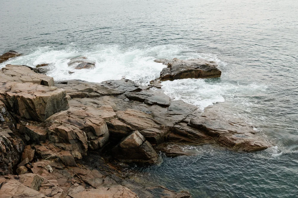 Anniversary Portraits in Acadia National Park