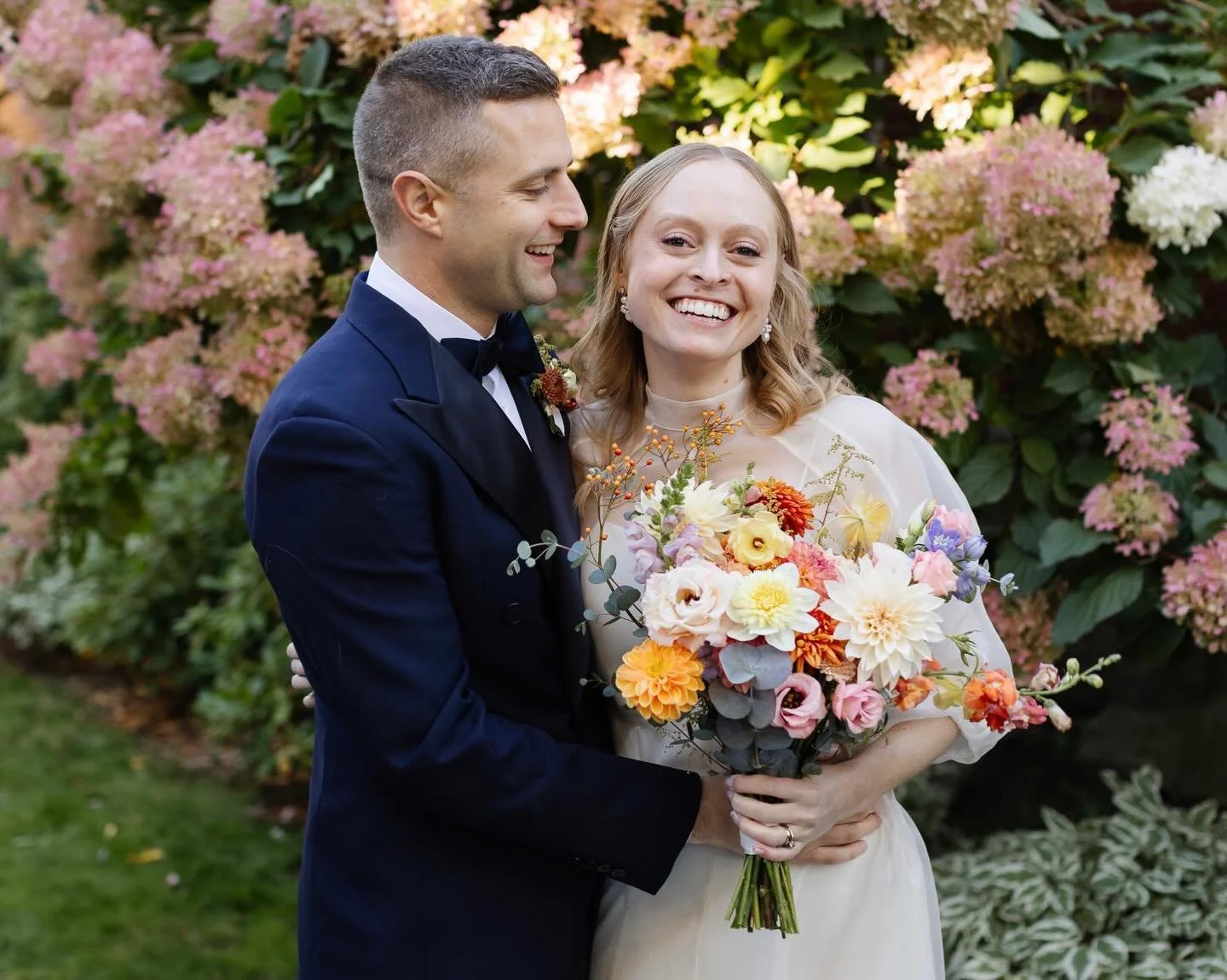 Devon &amp; Dave were excited for their wedding weekend to be more of a gathering of family and friends rather than a formal event. 

They created just that by inviting family to The Thomas Delano House for a small ceremony in the early afternoon, fo