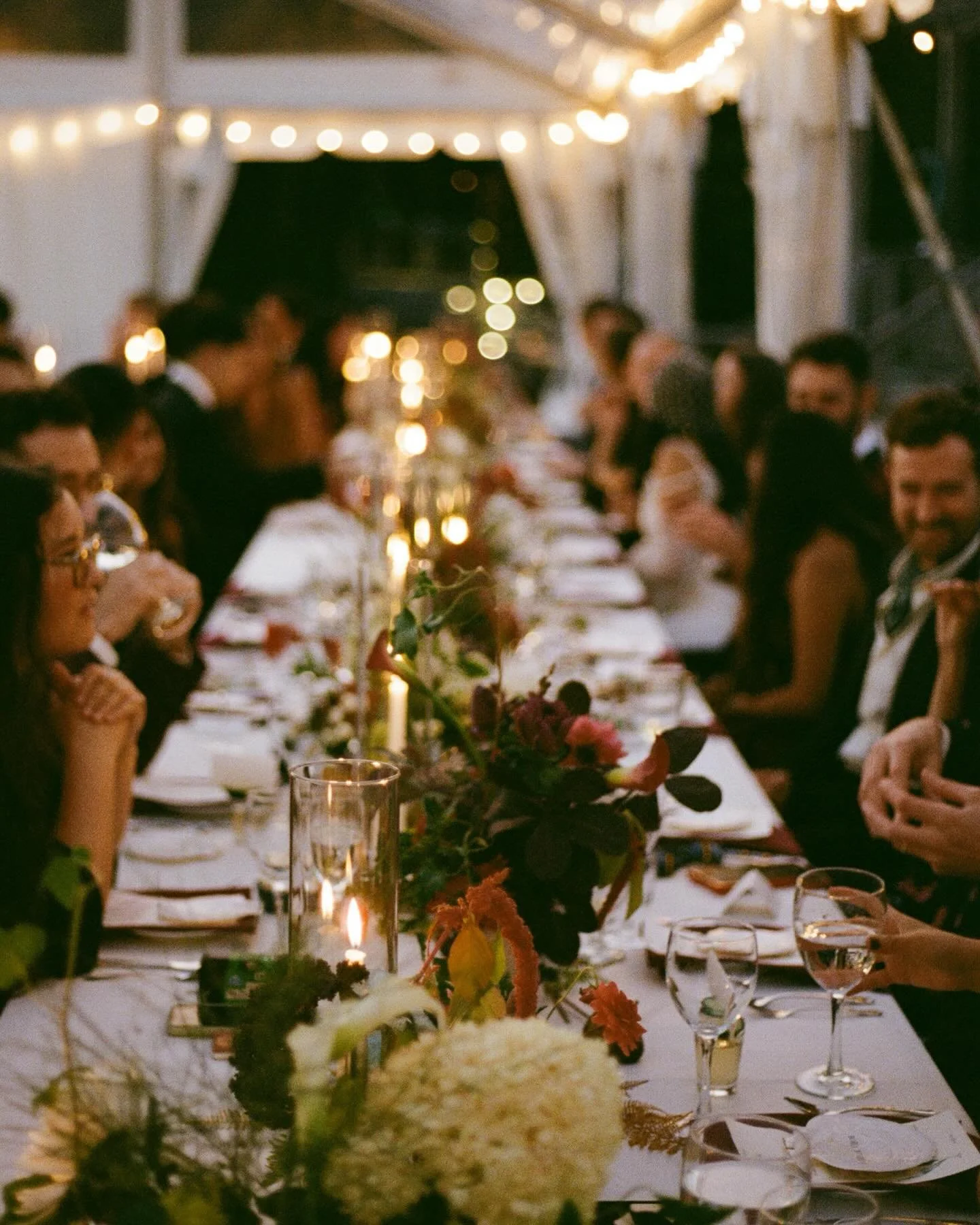 When I first connected with Christina &amp; Danny, Christina wrote that they were looking for someone who could capture the brutalist Maine surroundings of Aragosta along with candids of the day.

One beautiful October weekend, they invited 50 of the