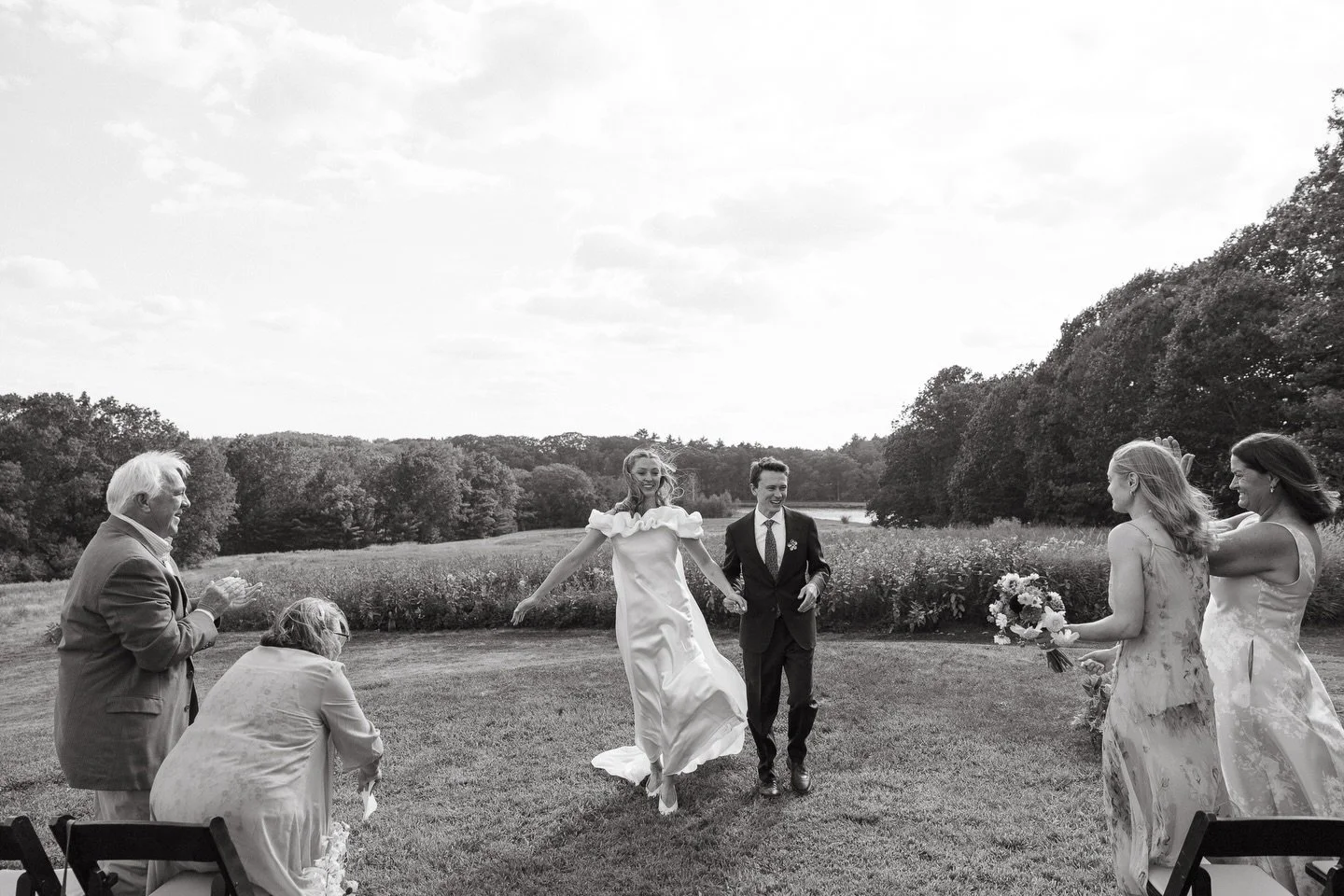 There&rsquo;s so many versions of fun happening all around on a wedding day.

Sharing a few from Colby &amp; Zach&rsquo;s celebration with their friends and family last August that brought big ol smiles then and still do.

Venue: @scotlandfields 
Pla