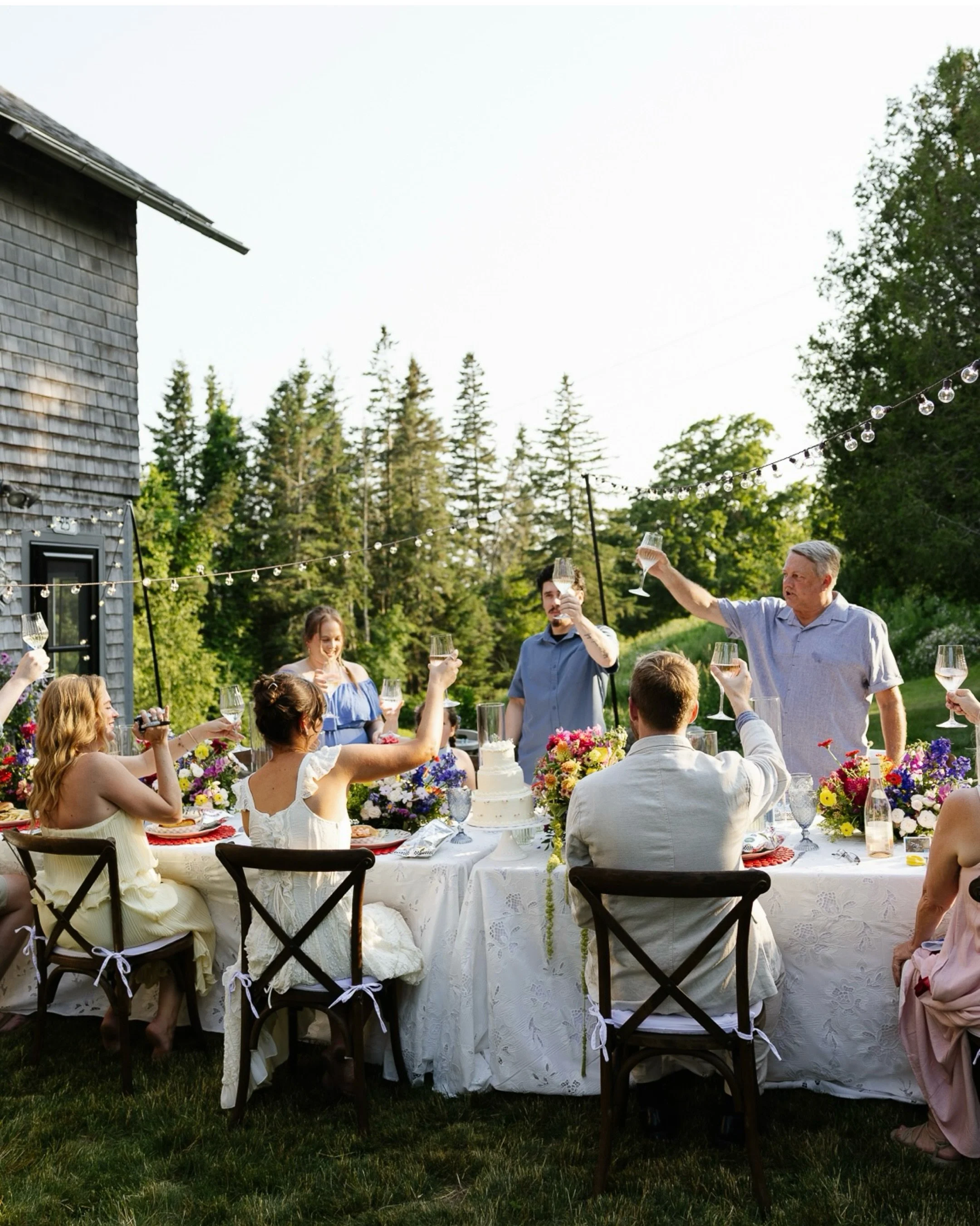 Annie &amp; Dom celebrated their marriage at a home that&rsquo;s been in the family for generations on the coast of Maine last week!

I joined them for just a couple of hours to photograph the beauty in both people and place.

Thank you for having me