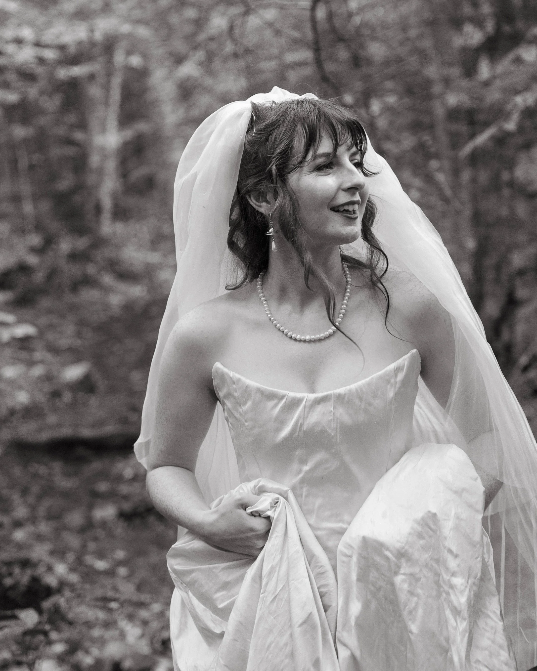 This past weekend, Lindsey &amp; Patrick (aka Dick Nipples &amp; Tractor Beam!) got married on the trail where they first met, surrounded by their people. 

It was such a fun and creative celebration rooted in the life they&rsquo;ve already built and