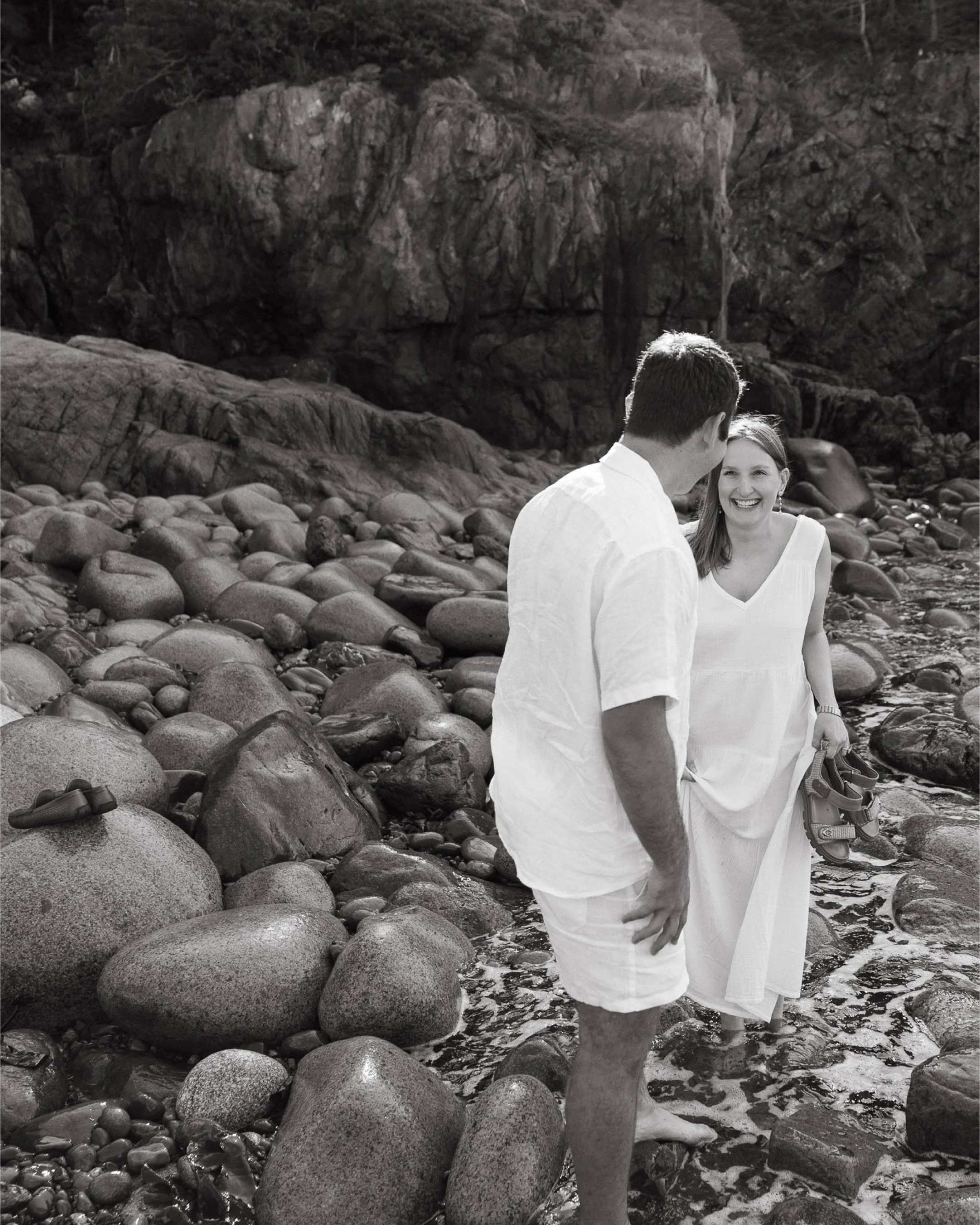 I had the pleasure of photographing Paul &amp; Grace during their babymoon in Bar Harbor a couple weeks ago.

I&rsquo;m so honored to be trusted to photograph and adore the time spent with couples expecting their first babe. 

I can&rsquo;t say it en