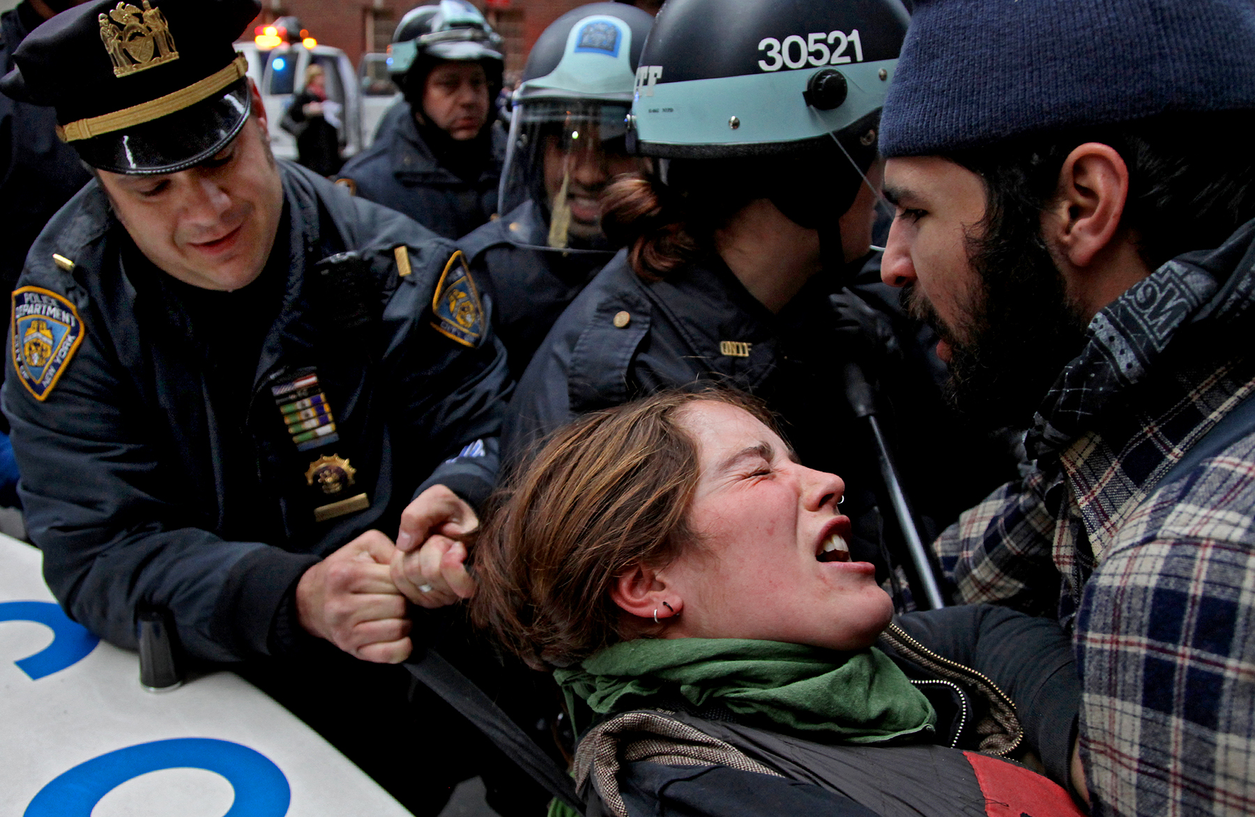  Occupy Wall Street clash, 2011 