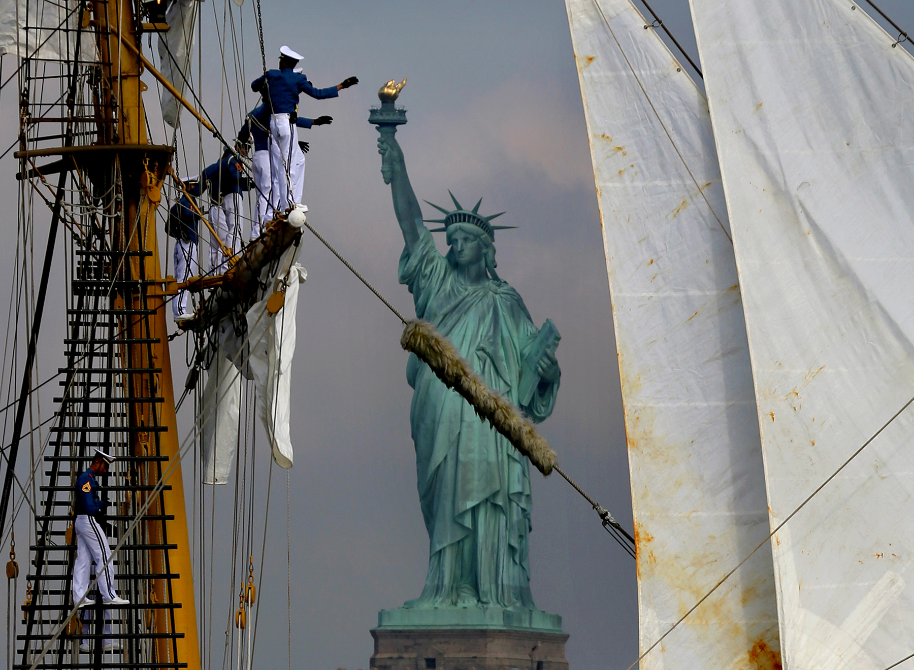  Tall ships arrival, 2012 