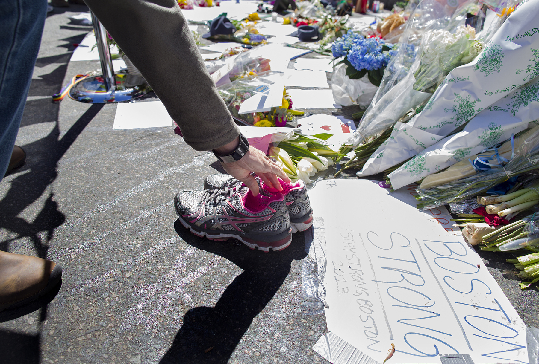  Mourning turned into a manhunt during a tense 24 hours after Boston Marathon bombing 2013. 