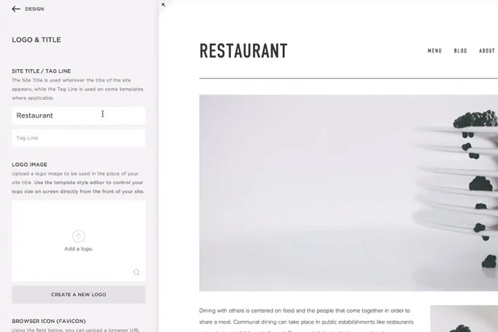 Modification du contenu simple en "frontend" comme si vous voyiez le site. Il suffit de cliquer su l'élément que vous souhaitez changer pour l'éditer.