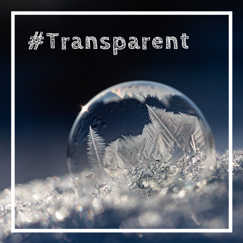 Nous faisons ce que nous disons et disons ce que nous faisons.