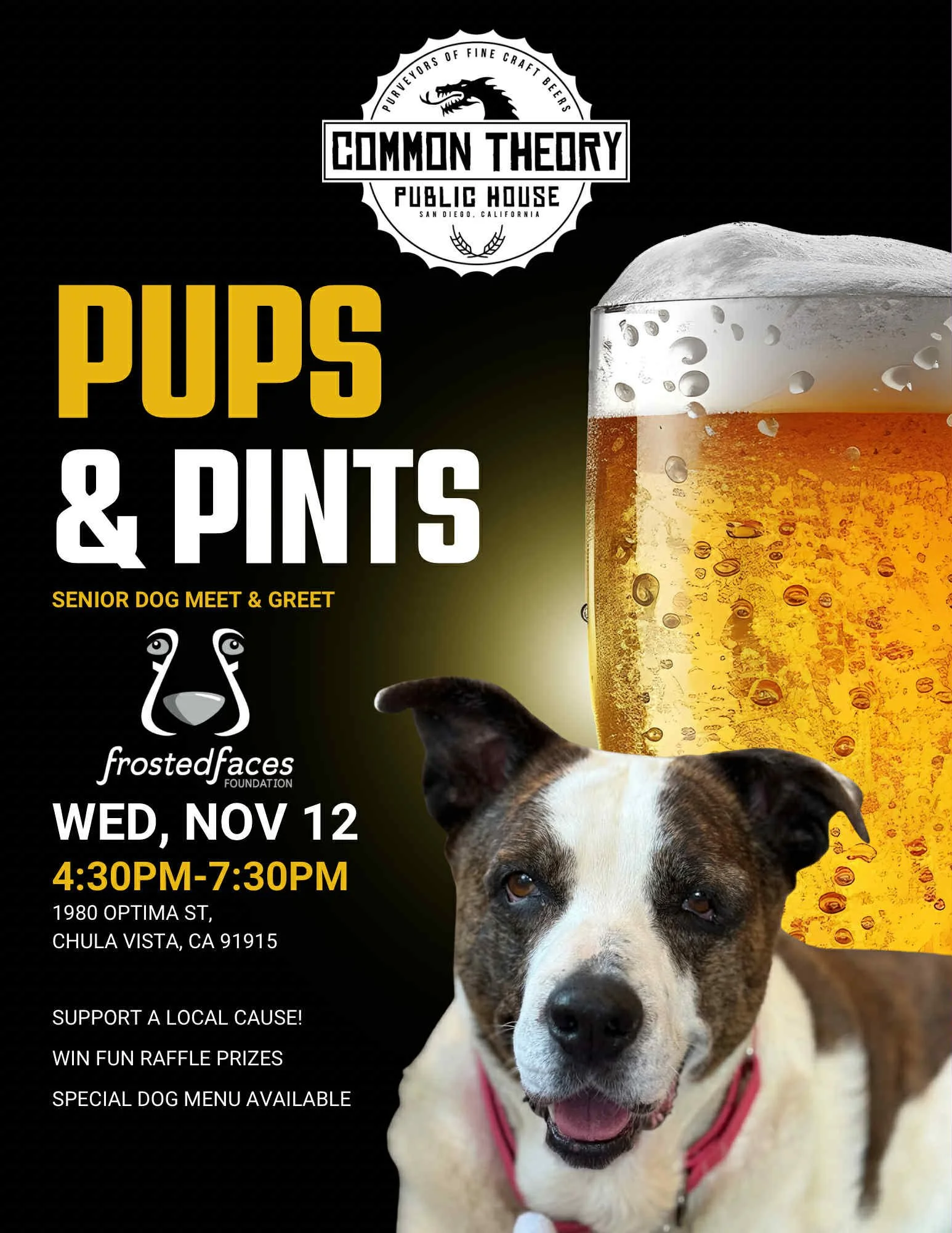Pups &amp; Pints Chula Vista