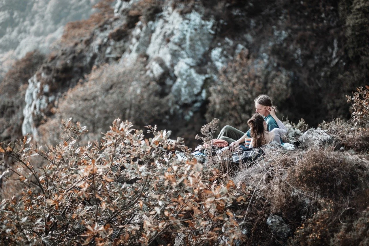 Intimate moment, Drogo Castle Devon