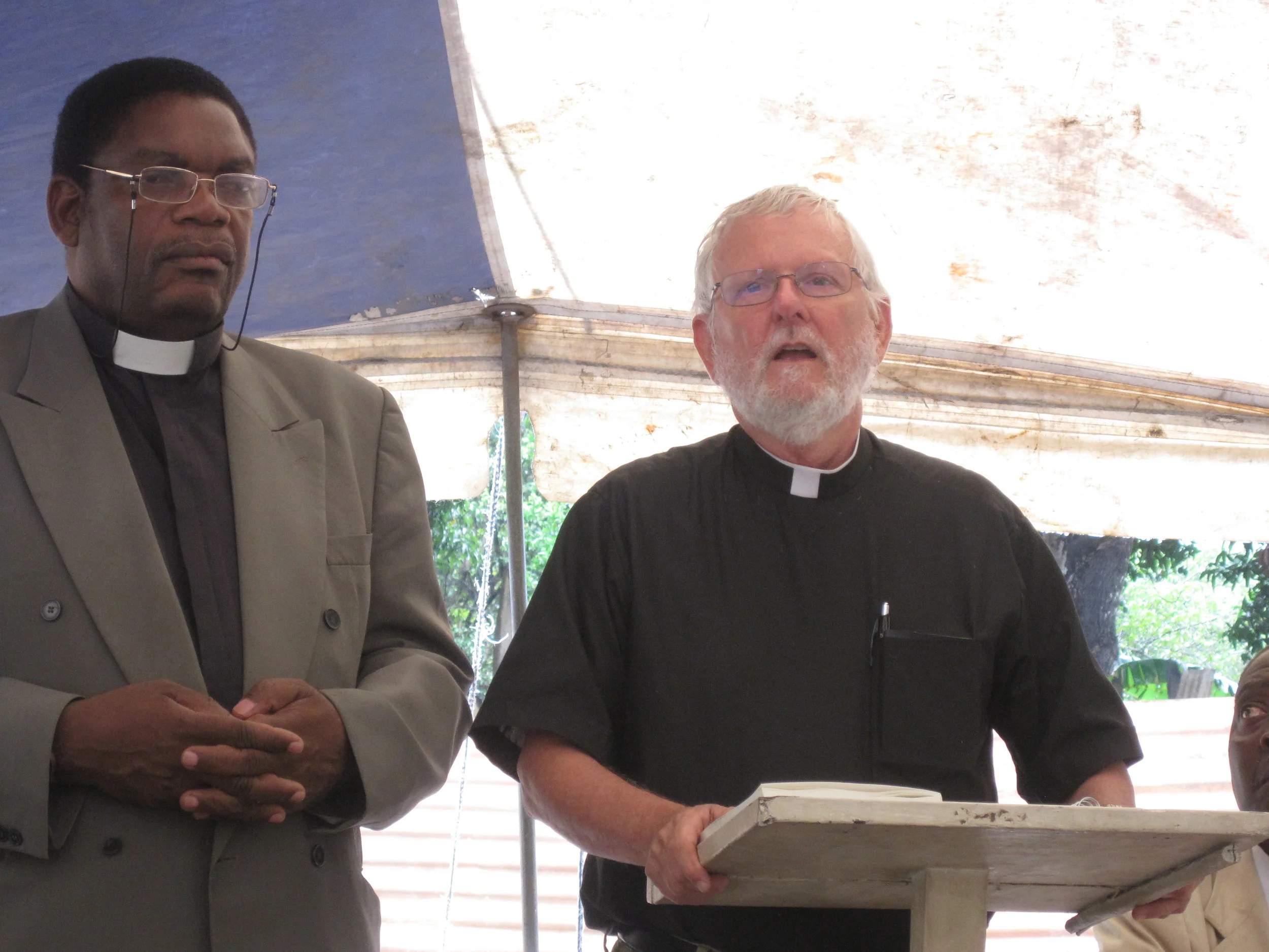  With Rev. Dr. Lusas Amosse