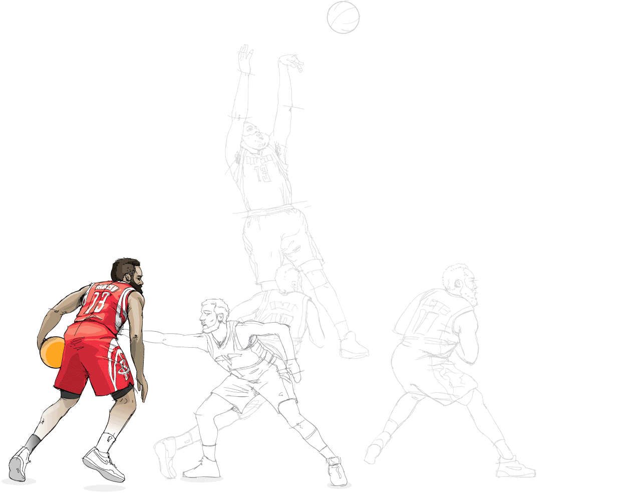 James Harden's Step-Back Jumper