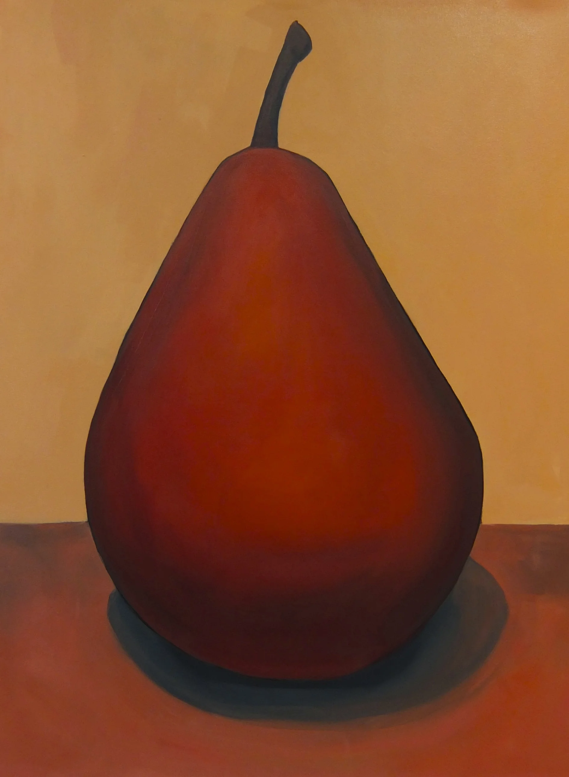 Single Pear - Ochre