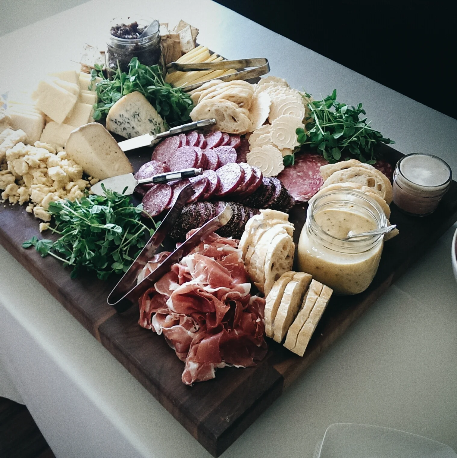 Lancaster County Meat and Cheese Board