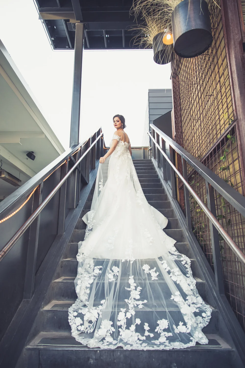Oh wait. it just did - add a Bridal cape and you have us all heart eyes over here! Bridal Gown and Cape: Gigi Bridal