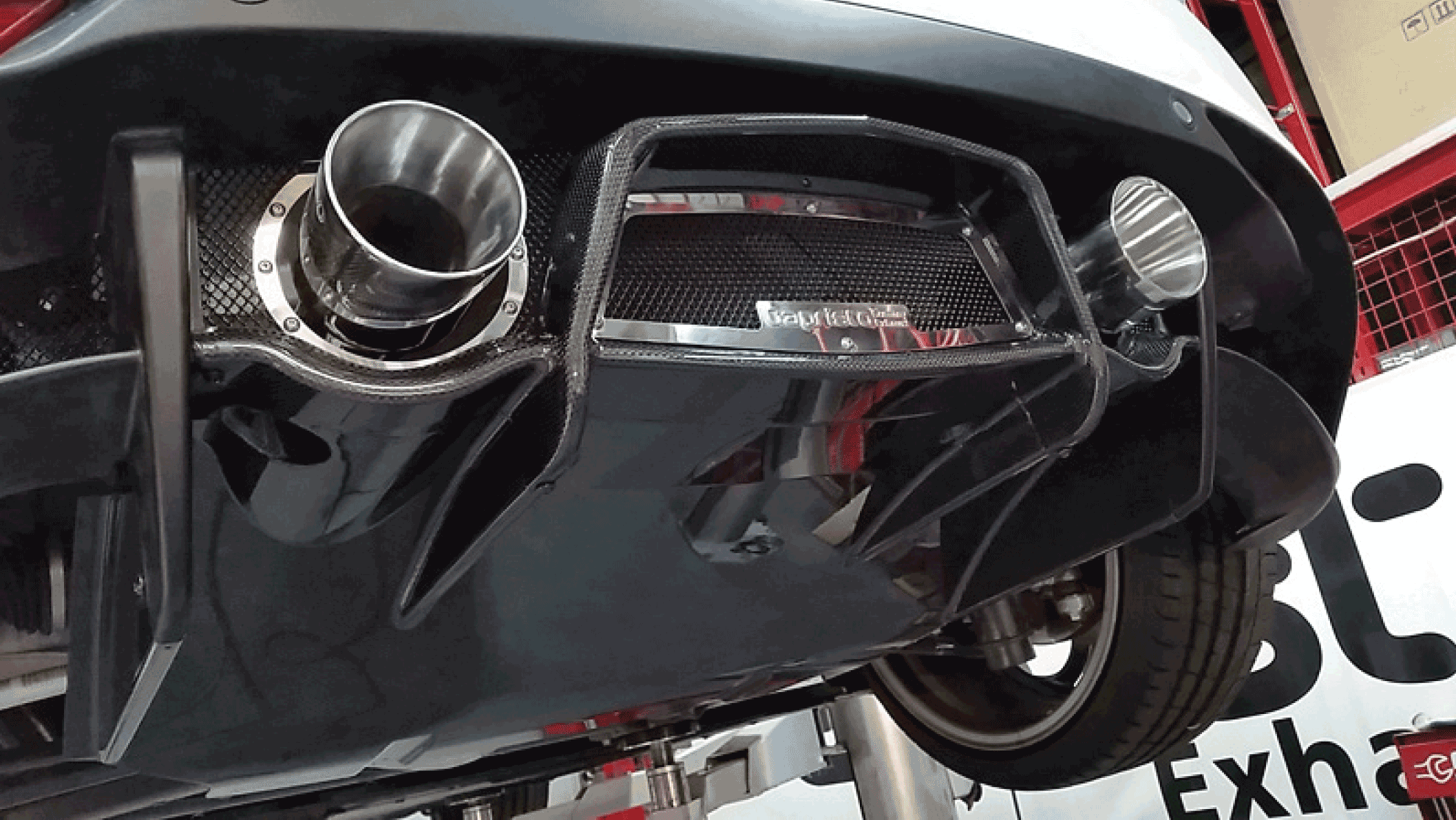 Alfa 4C Exhaust