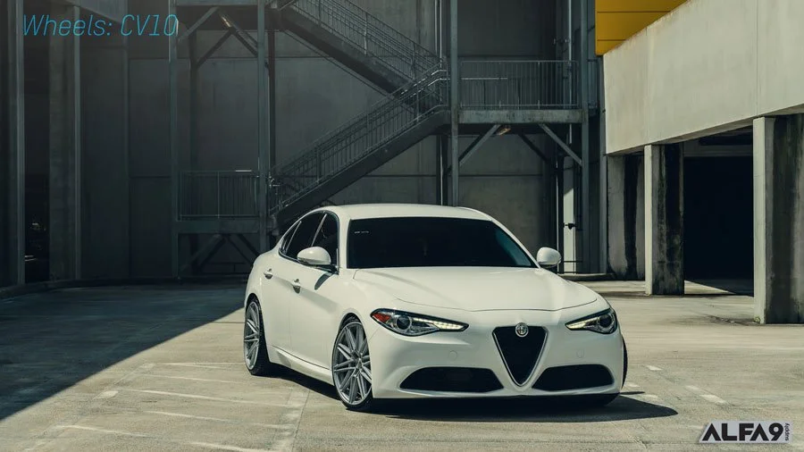 Vossen CV10 wheels on the Alfa Romeo Giulia Q4