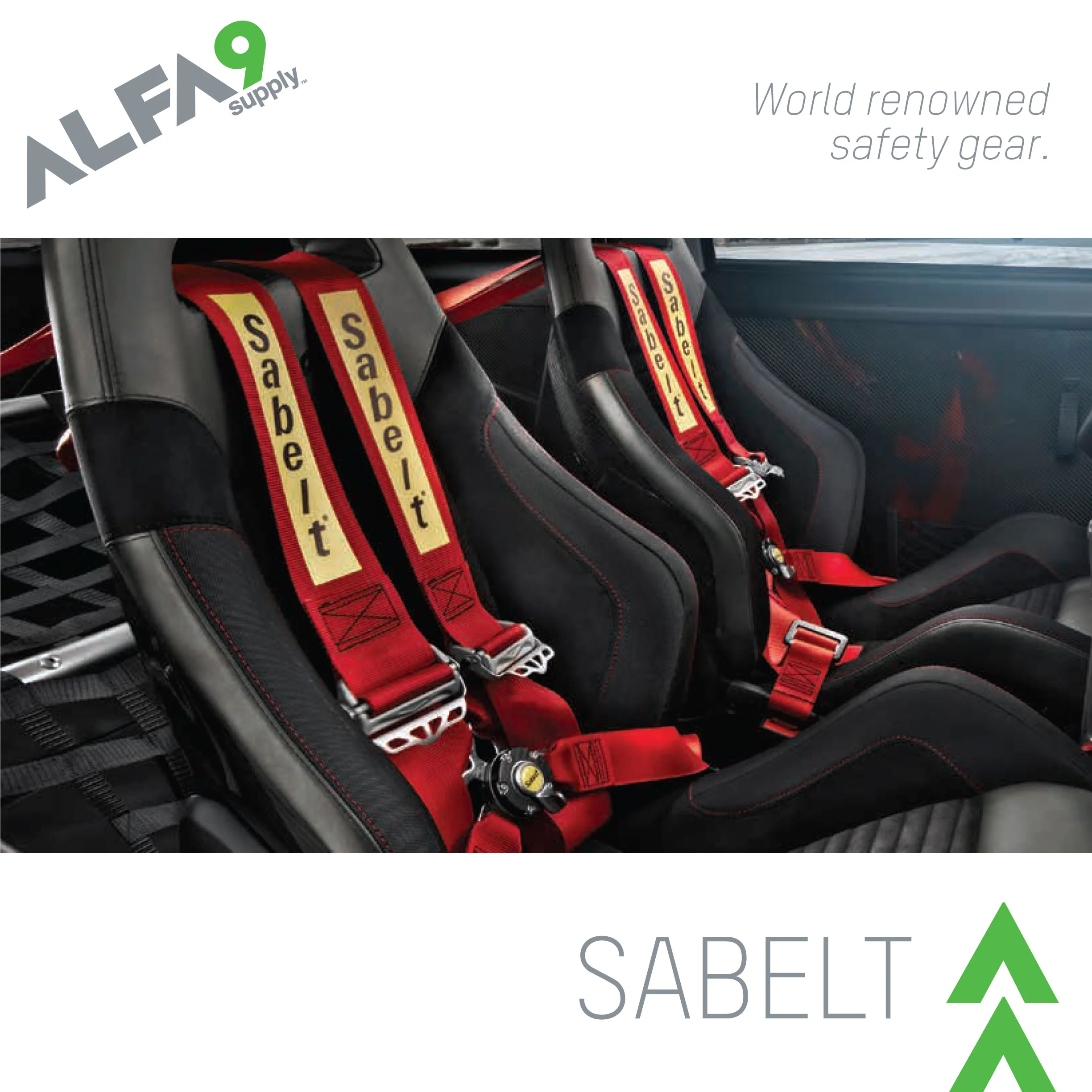 Alfa9 - Sabelt Harnesses — Alfa9 Supply