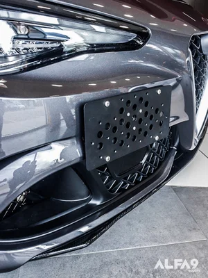 How To Install Front License Plate On Alfa Romeo Giulia: Easy Steps