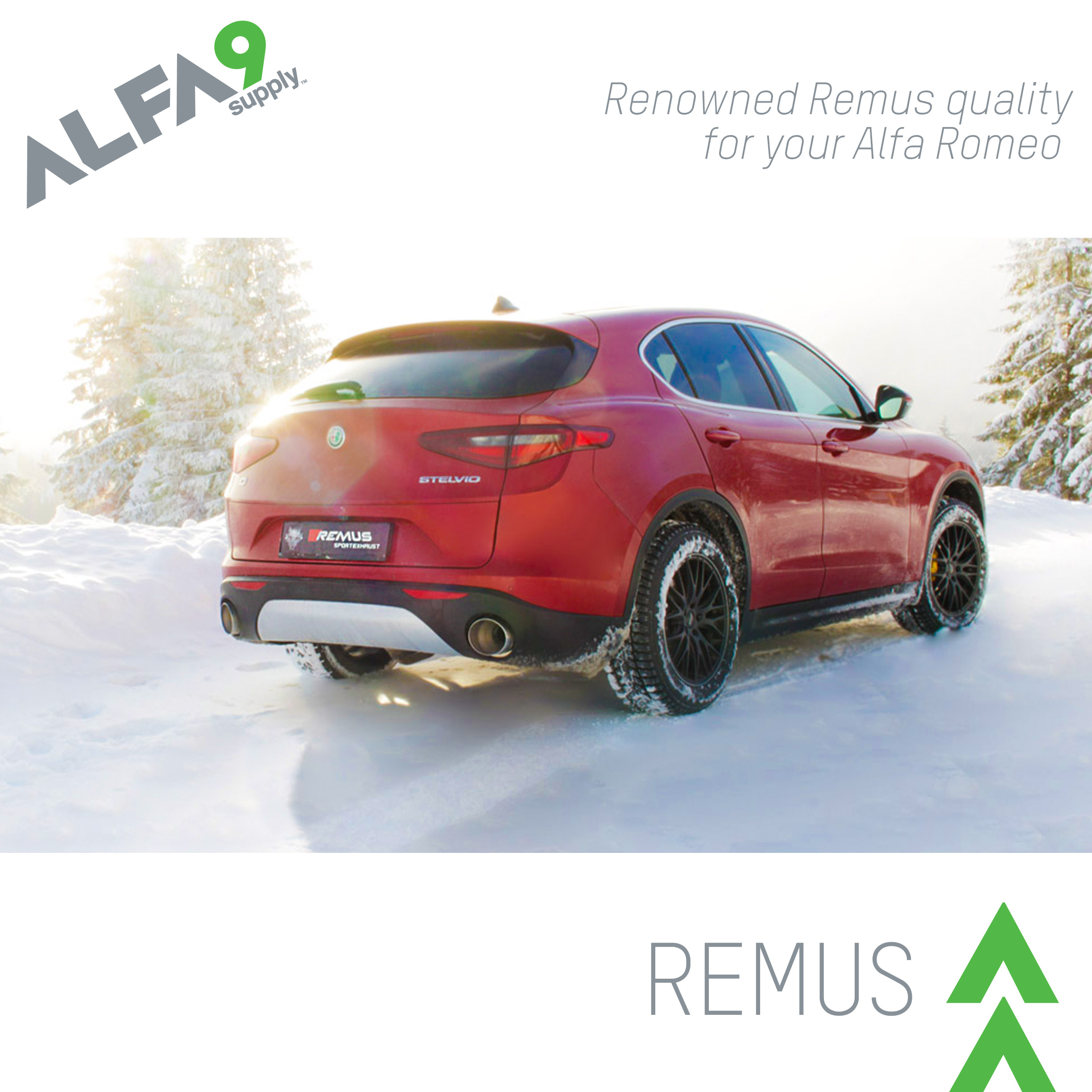 Remus Alfa Romeo Stelvio Exhaust