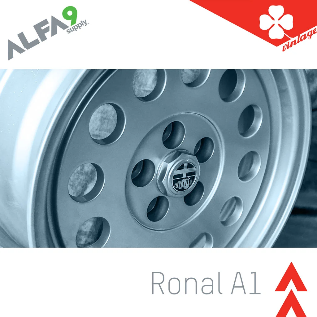 Ronal A1 Replica Wheels For GTV-6 and Milano, 7x15"