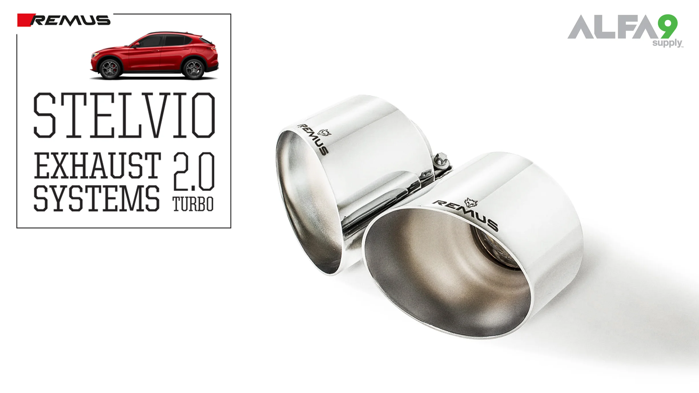 Alfa Stelvio Exhaust