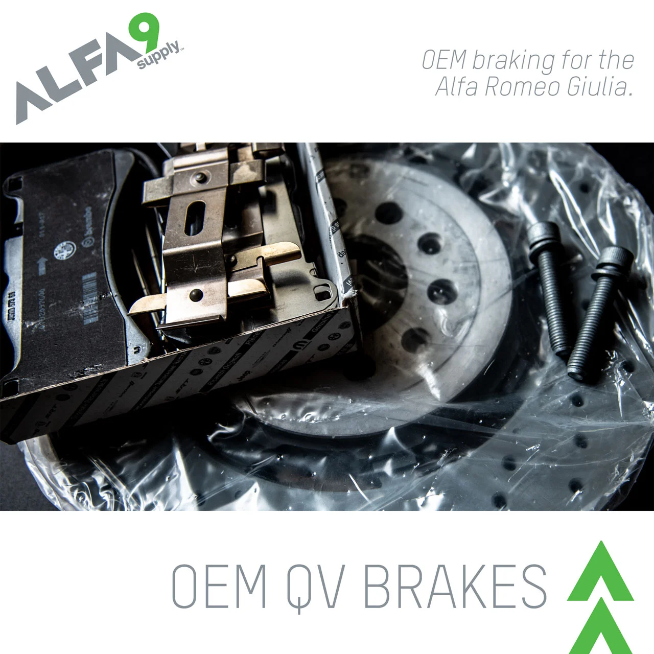 Alfa Romeo Stelvio QV OEM brakes