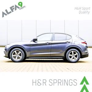 Alfa9 - -Stelvio Lowering Springs by H&R — Alfa9 Supply