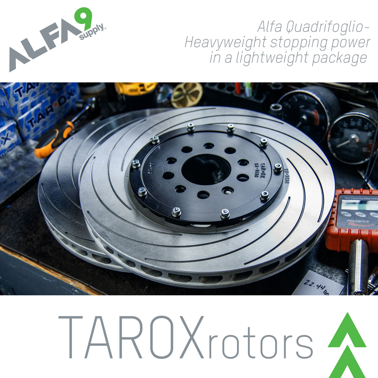 Alfa Romeo Stelvio QV 2-piece Brake Rotors