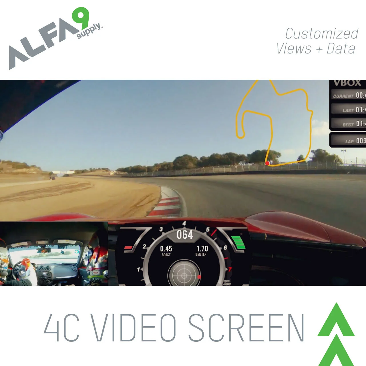 Racelogic USA Alfa Romeo 4C (Copy)