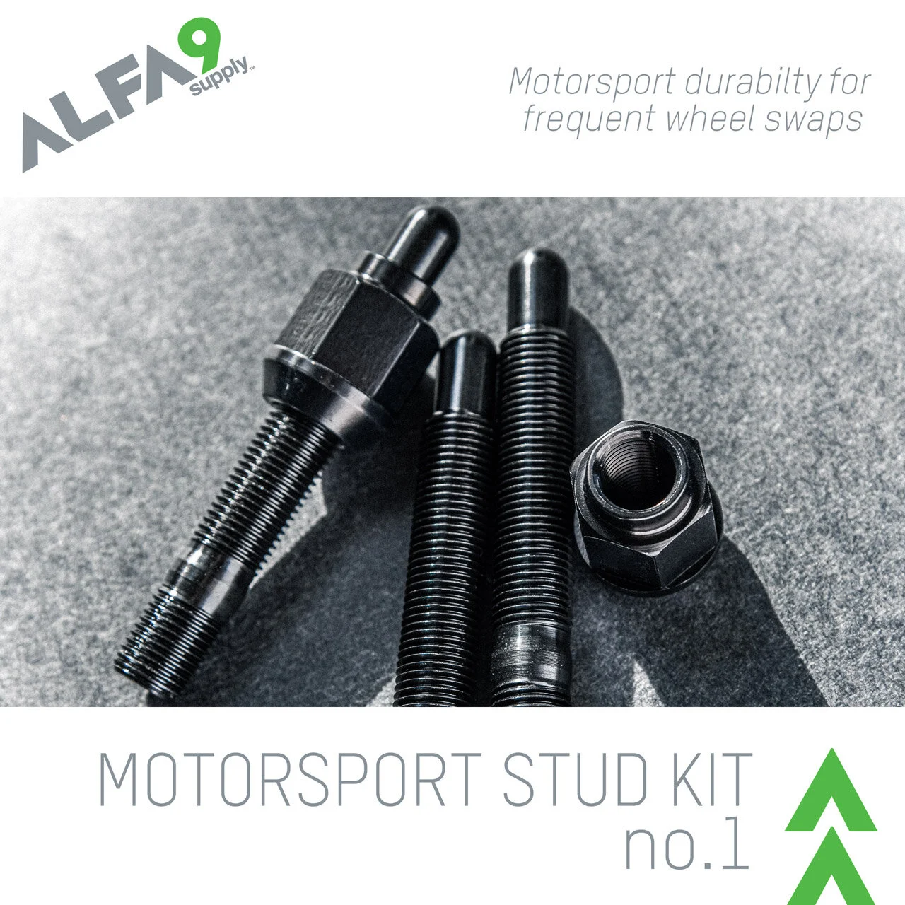 4C racing wheel studs and lugnuts