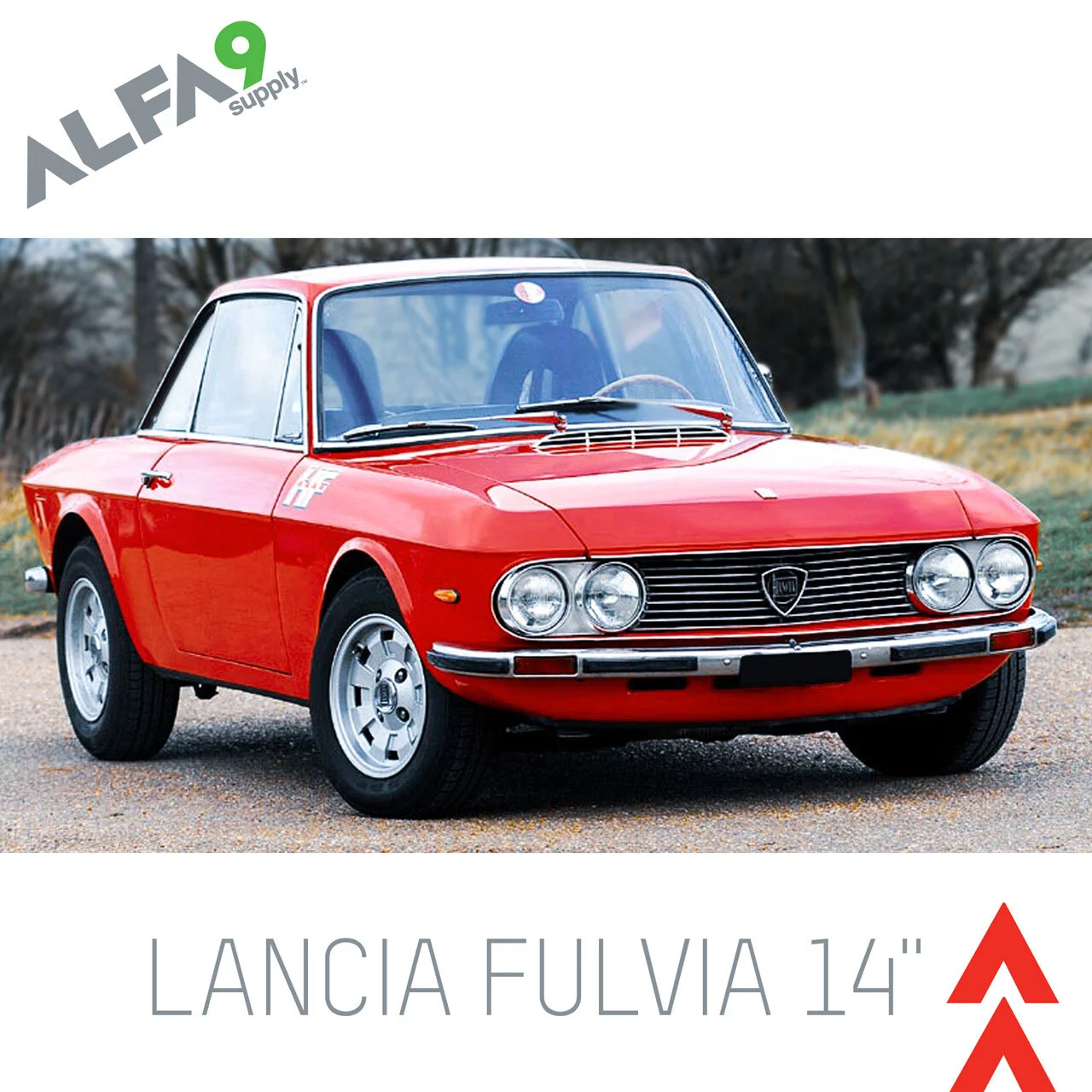 Lancia Fulvia 6x14 CD28 Wheels