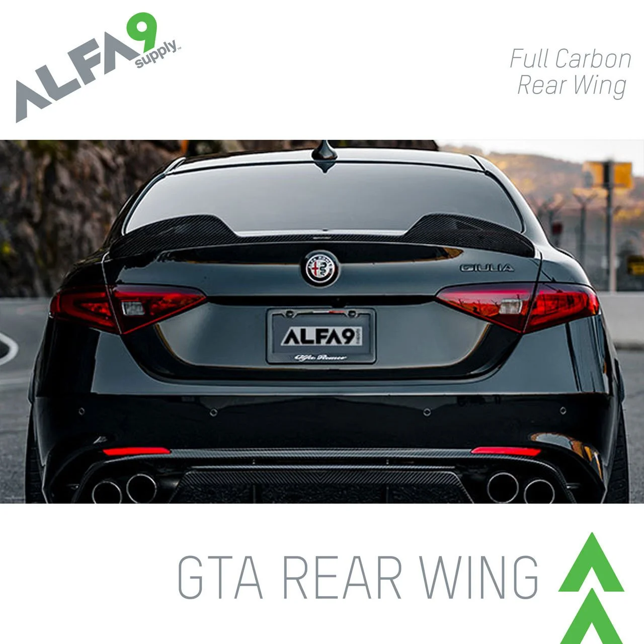 Alfa Giulia GTA rear spoiler by Koshi