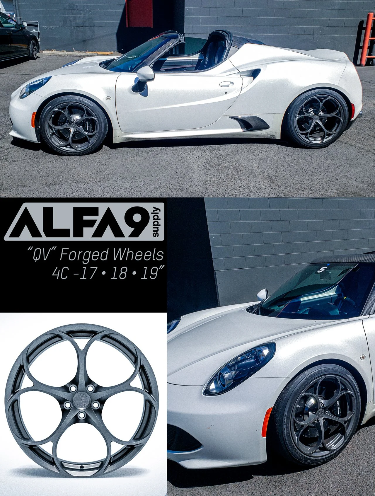 4C Quadrifoglio Wheels