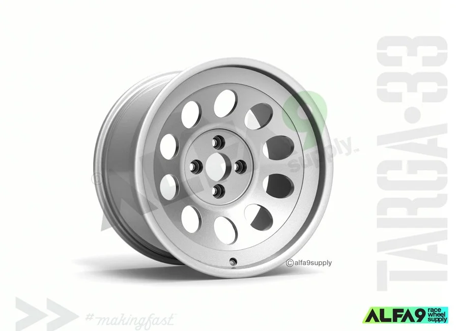 Alfa9 - Targa 33 Wheels for Alfa Romeo GTV6 — Alfa9 Supply