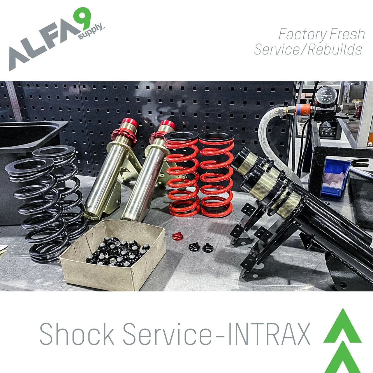 Alfa Romeo 4C coilover rebuilding service