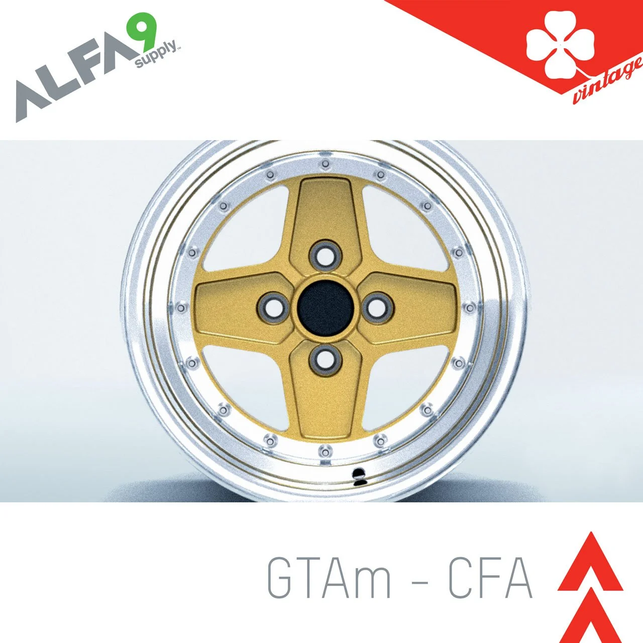 4-Spoke CFA GTV skinny & GTAM widebody wheels