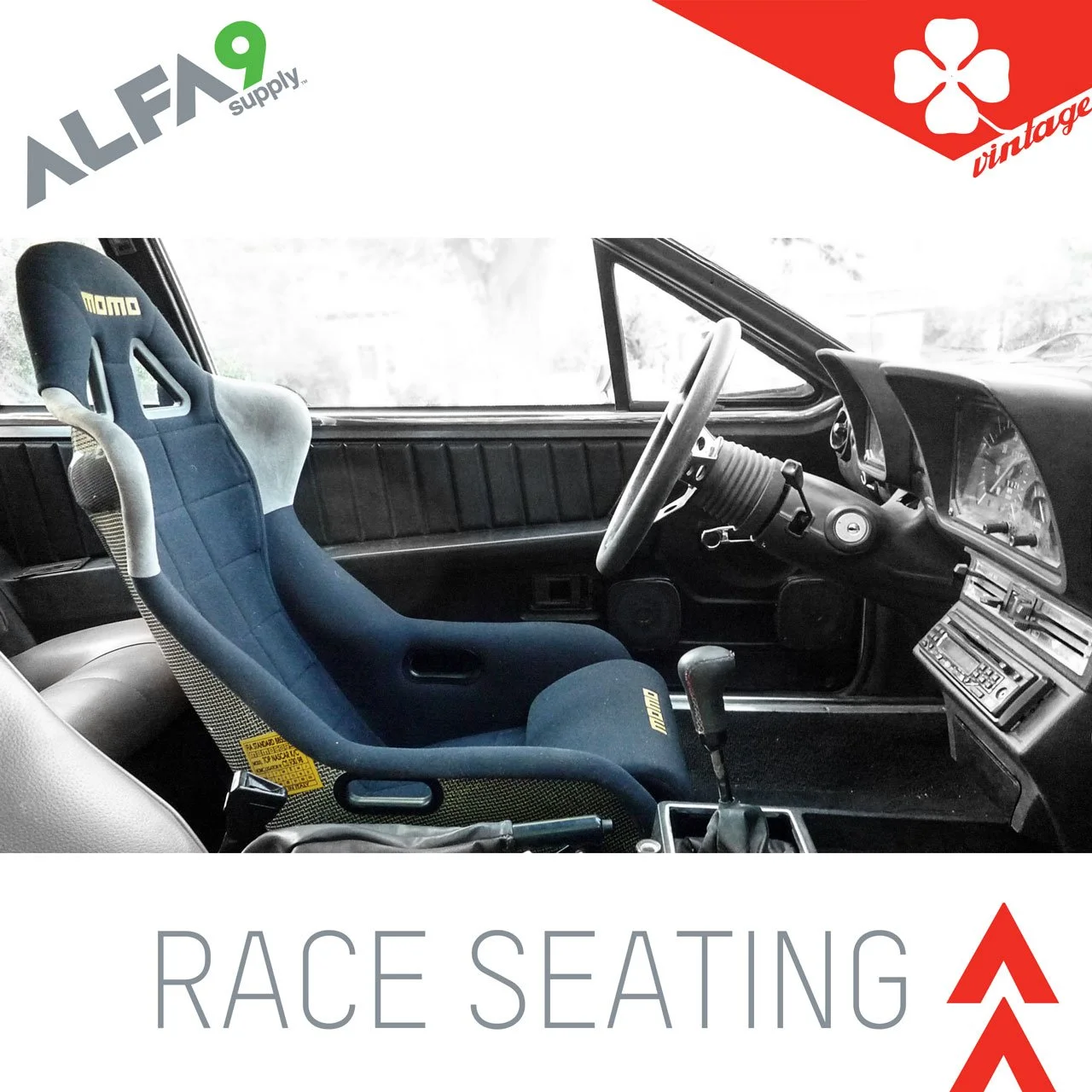Alfa GTV6 and Alfetta Race Seats + Bases