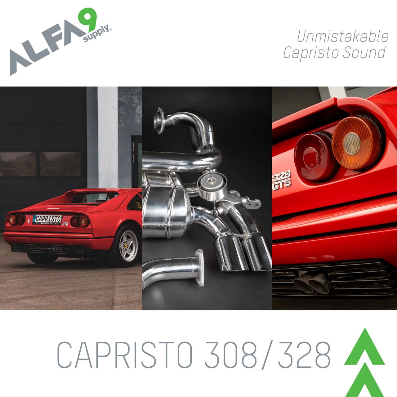 Capristo 308 / 328 exhausts