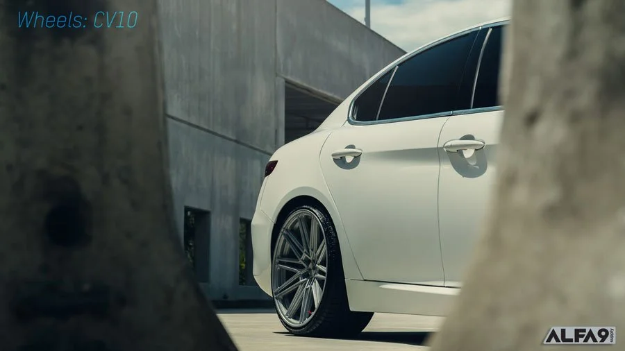 Vossen CV10 wheels on the Alfa Romeo Giulia Q4
