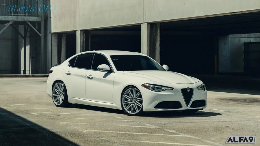 Vossen CV10 wheels on the Alfa Romeo Giulia Q4