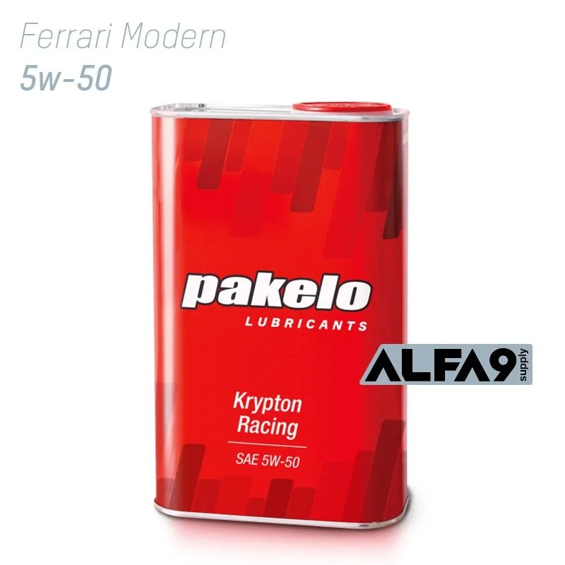 Pakelo Krypton Racing 5W-50 engine oil for Ferrari 308 328 V8