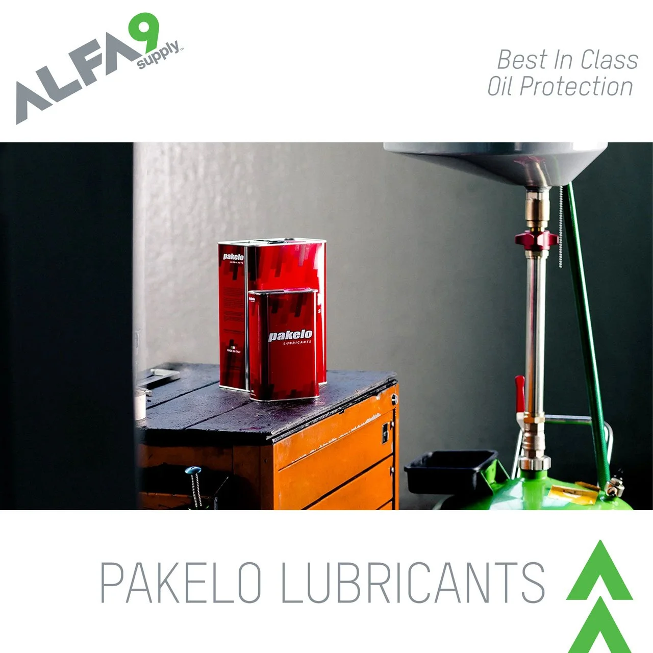 Pakelo performance lubricants for Ferrari — Alfa9Supply