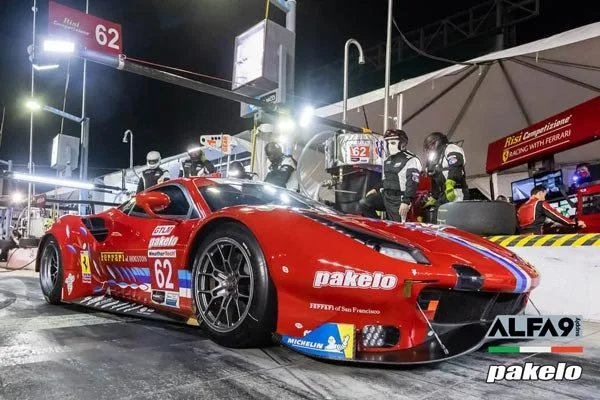 Pakelo lubricants Ferrari Corse factory racing partnership