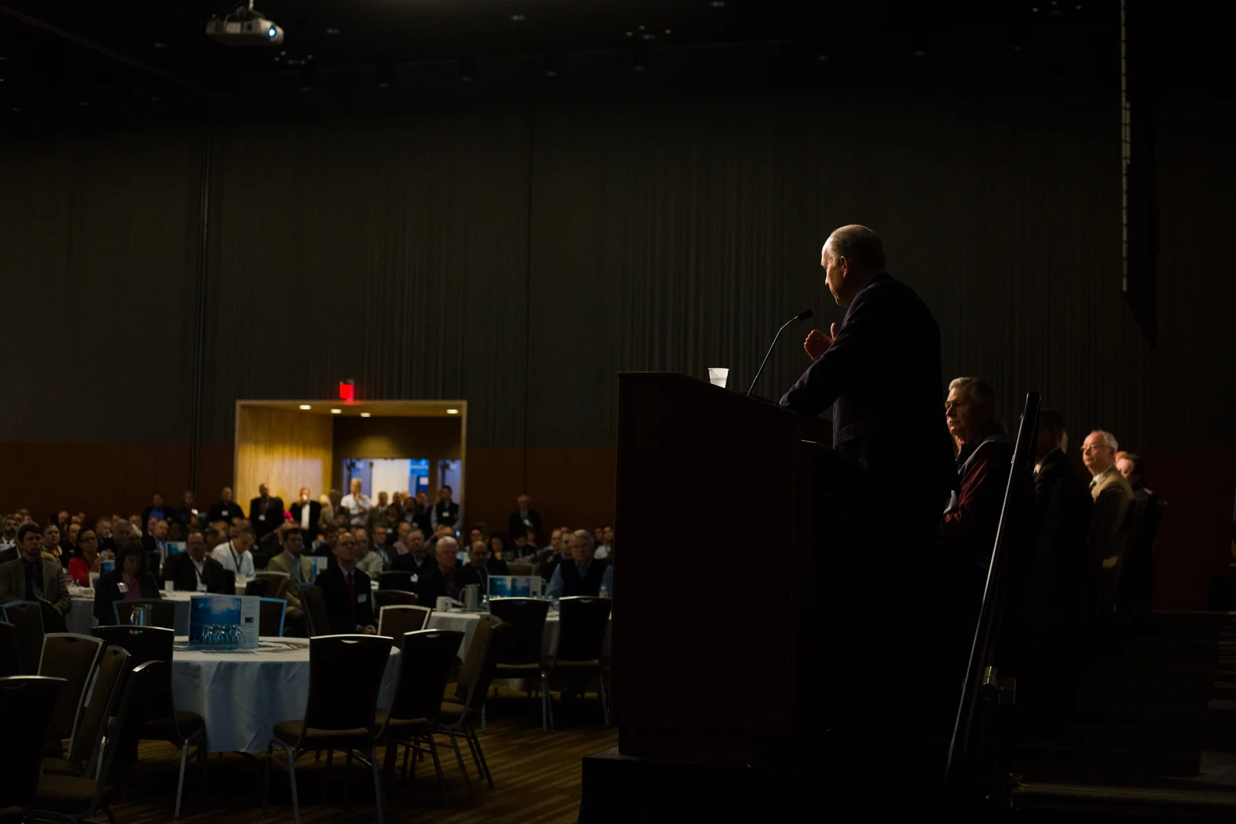 Alaska Governor Elect Bill Walker delivered remarks at the 35th Alaska Resources Conference held by the Resource Development Council of Alaska at the Dena'ina Center in Anchorage, Alaska on Thursday, November 20, 2014.