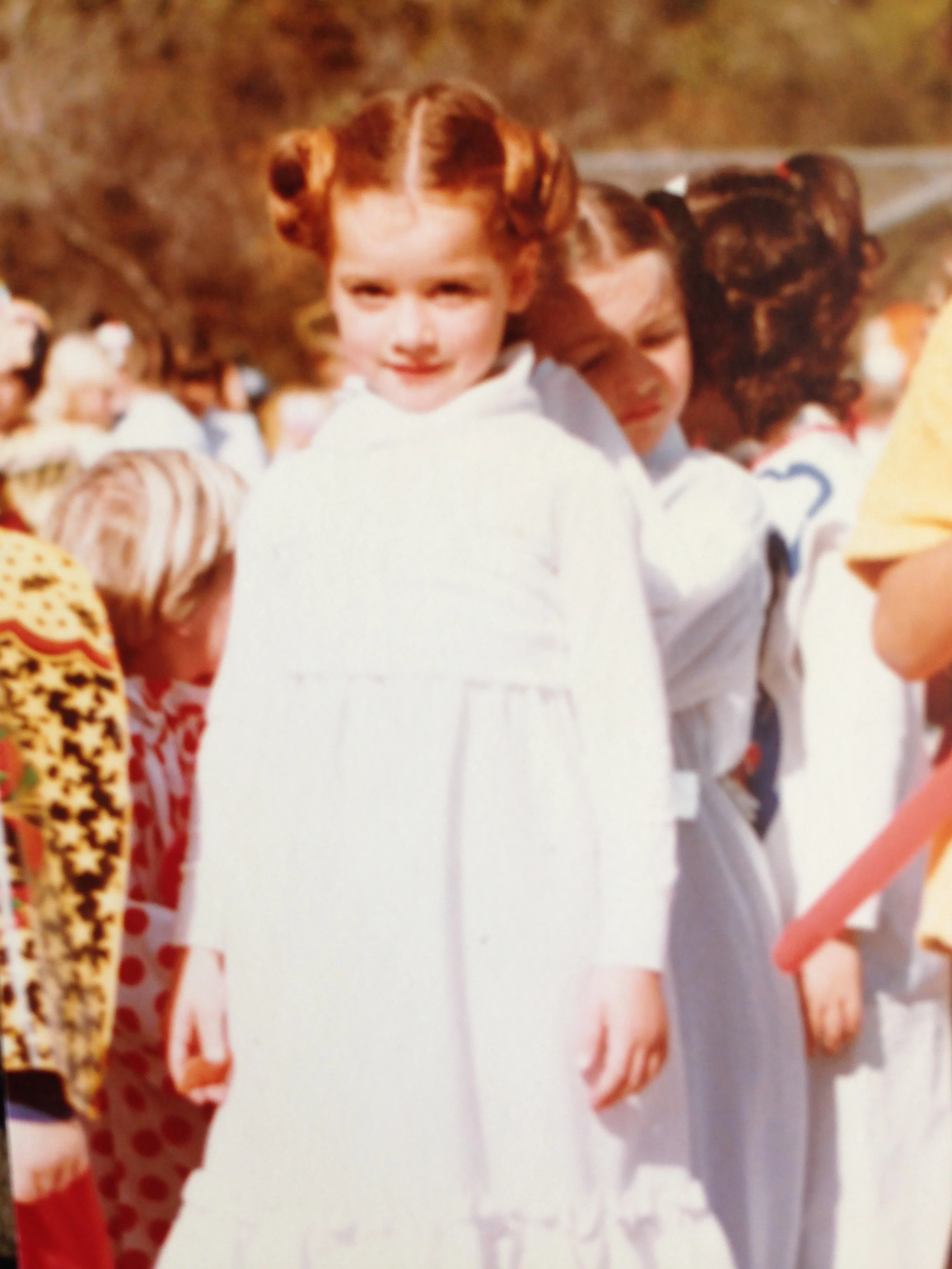 Yes, I really did have very red hair.