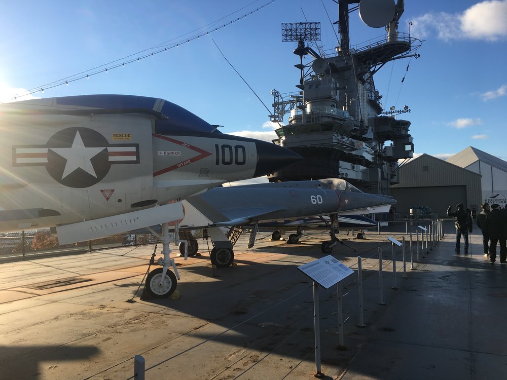 On Board Intrepid Air Craft Carrier