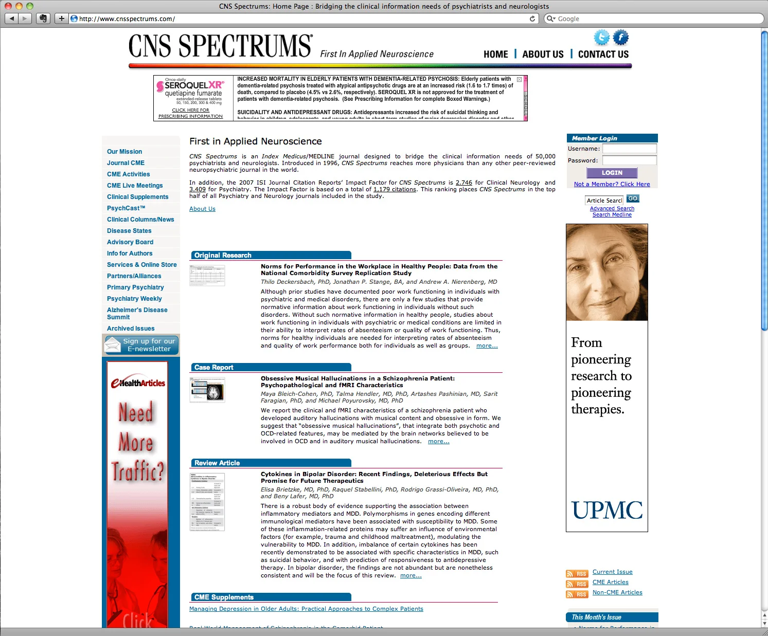 http://journals.cambridge.org/action/displayJournal?jid=CNS